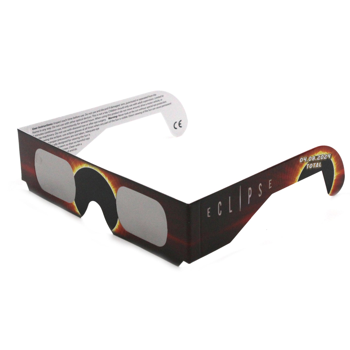 Holiday Eyes 10 Pack Solar Eclipse Glasses "SOLAR FLARE" 12312-2 AAS & CE Approved ISO Certified Safe