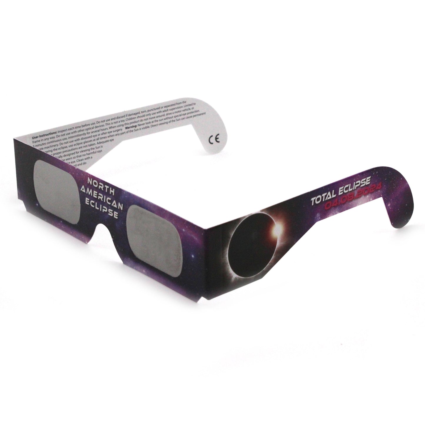 Holiday Eyes 10 Pack Solar Eclipse Glasses "SOLAR FLARE" 12312-2 AAS & CE Approved ISO Certified Safe
