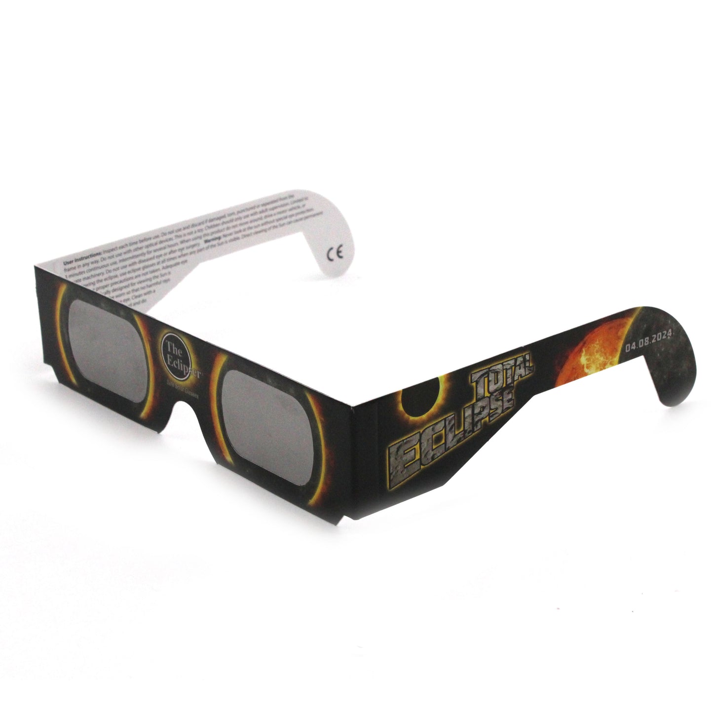 Holiday Eyes 10 Pack Solar Eclipse Glasses "SOLAR FLARE" 12312-2 AAS & CE Approved ISO Certified Safe