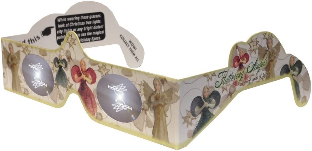 Holiday Eyes 20 Pack of 3D Christmas Glasses - Hologram Holiday Images