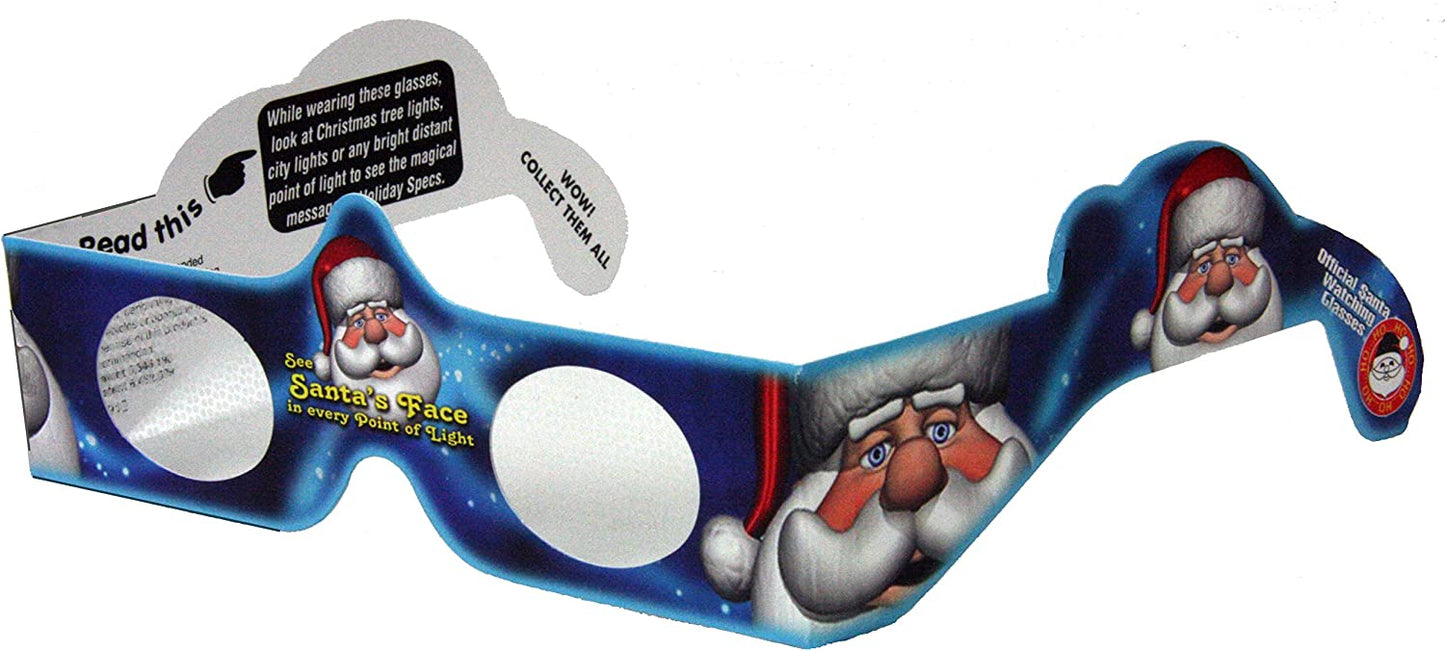 Holiday Eyes 20 Pack of 3D Christmas Glasses - Hologram Holiday Images