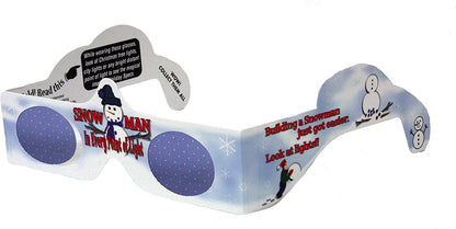 Holiday Eyes 20 Pack of 3D Christmas Glasses - Hologram Holiday Images