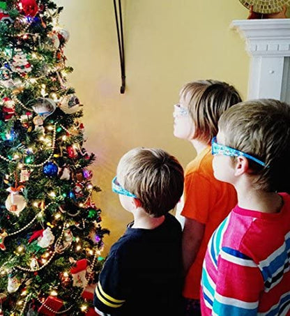 Holiday Eyes 20 Pack of 3D Christmas Glasses - Hologram Holiday Images